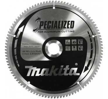 DISQUE CARBURE ALUM 260*30*Z100