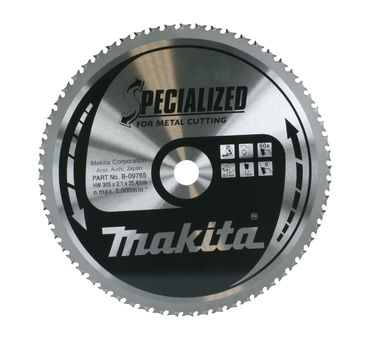 DISQUE CARBURE METAL 305*25*Z60 MAKITA