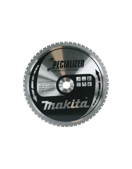 DISQUE CARBURE METAL 305*25*Z60 MAKITA