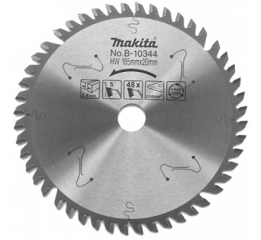 DISQUE CARBURE CORIAND 165*20*Z48