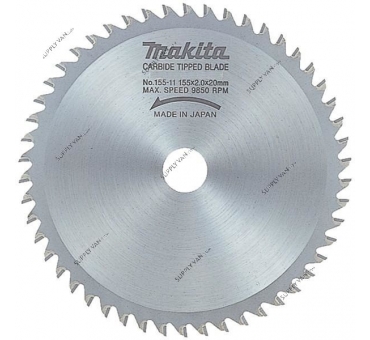 DISQUE CARBURE BOIS 195*2*25.4*Z80 MAKITA
