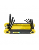 JEUX DE CLES MALES PLIANT TORX LS12 8PCS STANLEY