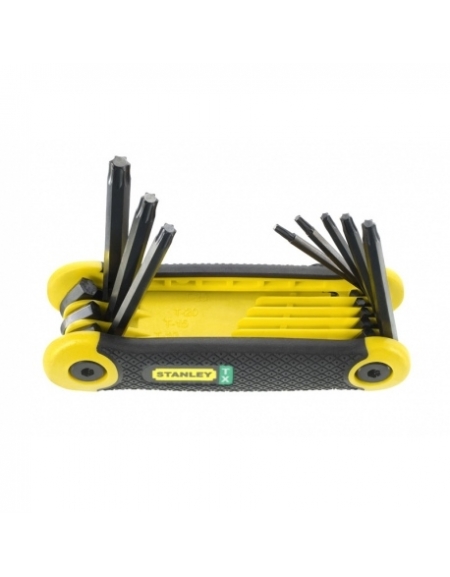 JEUX DE CLES MALES PLIANT TORX LS12 8PCS STANLEY