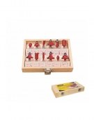 COFFRET FRAISE DEFONCEUSE DE 12Pce Q 6MM