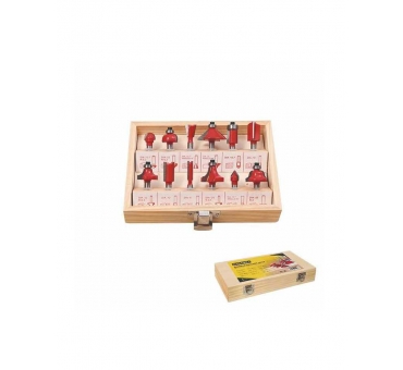 COFFRET FRAISE DEFONCEUSE DE 12Pce Q 6MM
