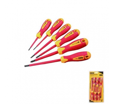 JEU DE 6 TOURNEVIS ISOLE 1000V