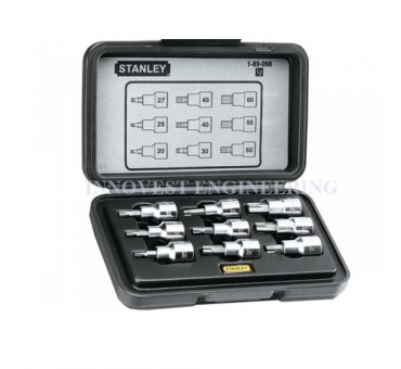 COFFRET DE DOUILLE TORX 1/2" 9PCS T20-T60 STANLEY
