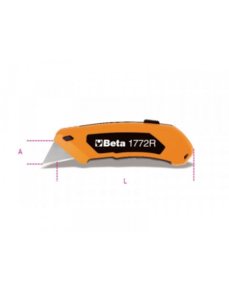 1772R CUTTER A LAME TRAPEZ RETRACTABLE