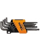97BTX/SC8 JEU 8 CLES TORX TETE SPHERIQUE