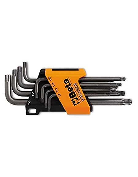 97BTX/SC8 JEU 8 CLES TORX TETE SPHERIQUE