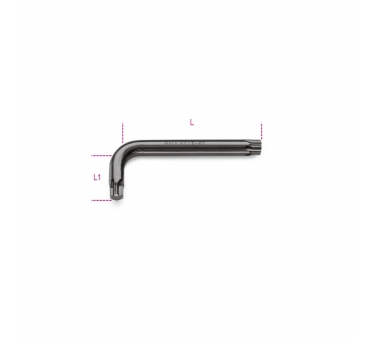 97TX T50 CLE MALE COUDEE POUR VIS TORX N°505.51