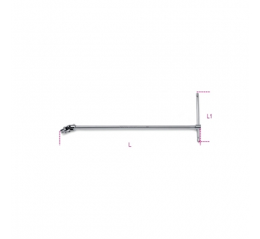 900/40 POIGNEE A BEQUILLE A CARDAN CARRE MALE 1/4"