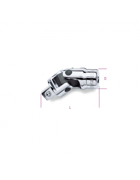 920/25 CARDAN CARRES MALE ET FEMELLE 1/2"