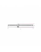 920/42 POIGNEE COULISSANTE CARRE MALE 1/2"