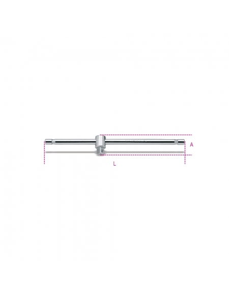 920/42 POIGNEE COULISSANTE CARRE MALE 1/2"
