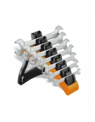 55/SP7 JEU 7 CLES A FOURCHES DE 6X7 A 18X19+SUPPORT