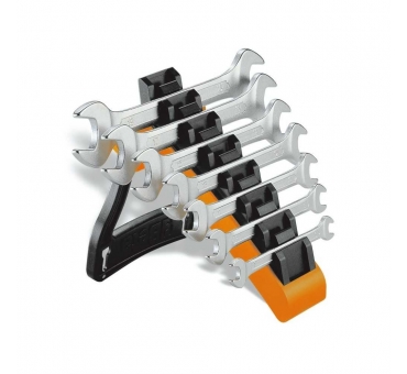 55/SP7 JEU 7 CLES A FOURCHES DE 6X7 A 18X19+SUPPORT