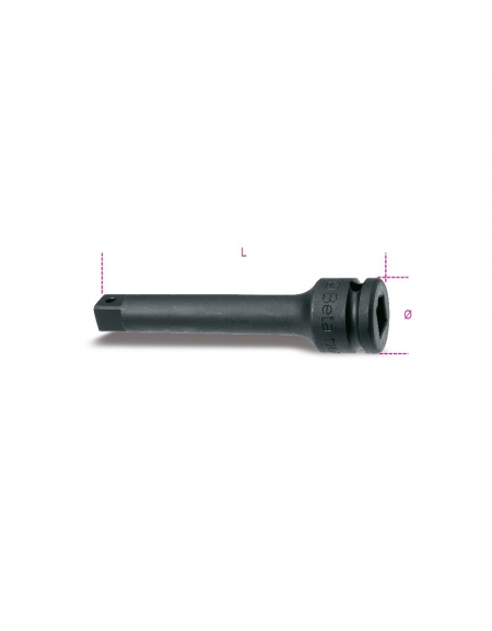 720/21 RALLONGE CARRES MALE ET FEMELLE 1/2"