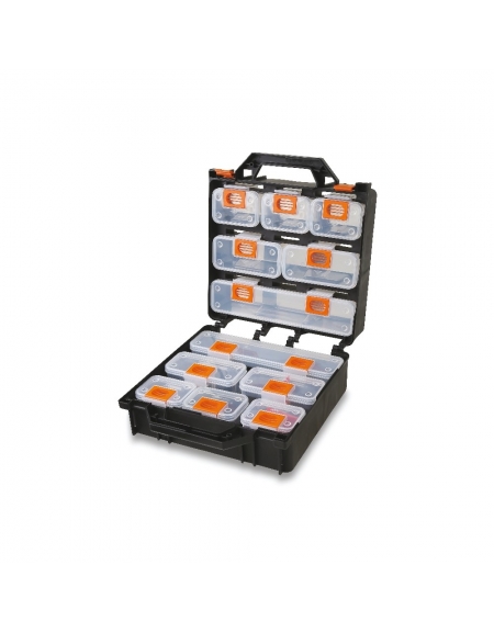 2080/V12 VALISE TYPE ORGANIZER AVEC 12 BACS DE RANGEMENT AMOVIBLES