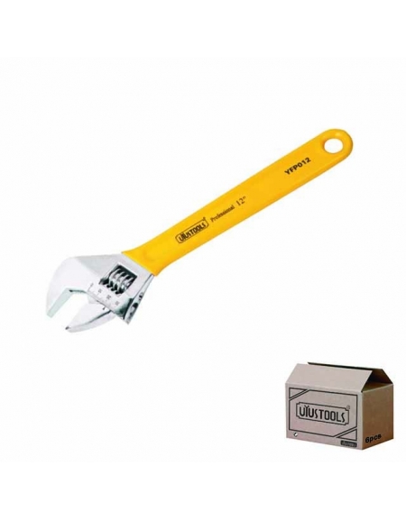 CLE A MOLETTE GAINEE 200mm 8"
