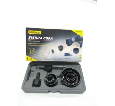 COFFRET SCIE A CLOCHE 11PCS