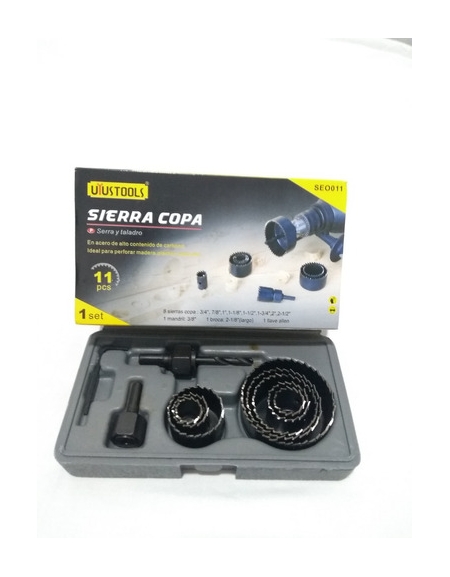 COFFRET SCIE A CLOCHE 11PCS