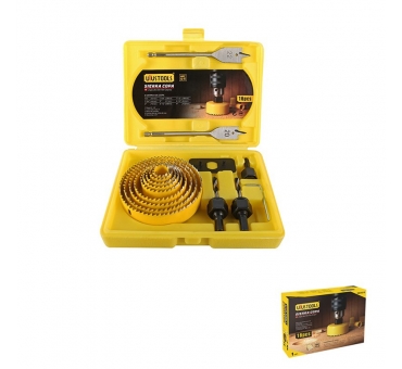 COFFRET SCIE A CLOCHE 16 PCS