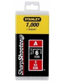 AGRAFES 6MM TYPE A STANLEY
