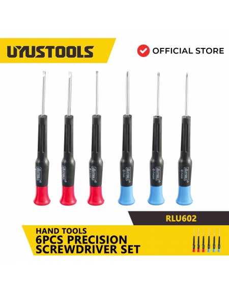 JEU DE 6 TOURNEVIS DE PRECISION
