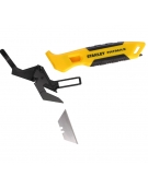 Couteau de sécurité bi-matière à lame encastrée