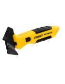 Couteau de sécurité bi-matière à lame encastrée