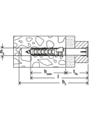 CHEVILLE RALLONGE SXR 6*60 Z
