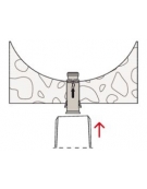 DOUILLE DALLE ALVEOLAIRE FHY M10-20