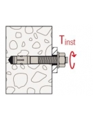 GOUJON D'ANCRAGE FBN II 8*50*116 fvz
