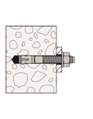 GOUJON D'ANCRAGE FBN II 8*50*116 fvz