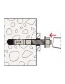 GOUJON FISCHER FBN II 10*30*106 INOX A4