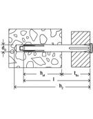METAL FRAME FIXING F 10M132