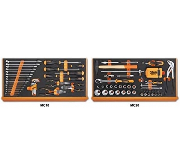 5927VU/M COMPOSITION DE 108 OUTILS EN PLATEAUX MOUSSE COMPACTE BETA