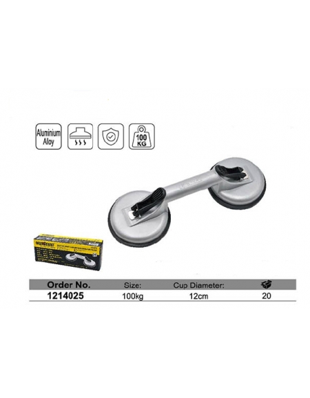 VENTOUSE 2 TÊTE CORPS ALUMINIUM