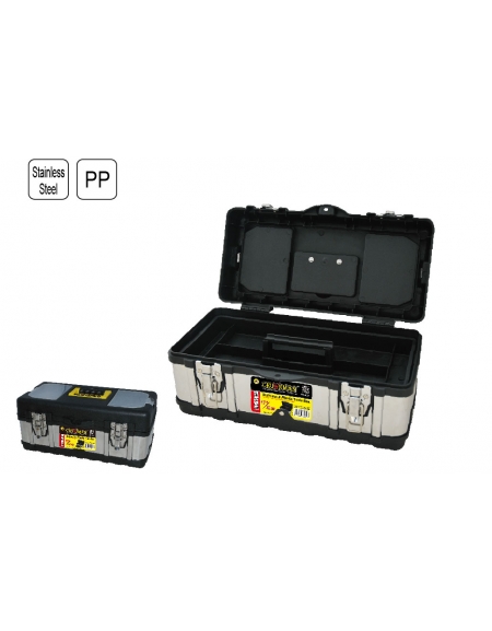 CAISSE À OUTILS INOX 19"