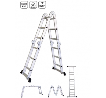 ECHELLE MULTIFONCTION 4*3 MARCHES