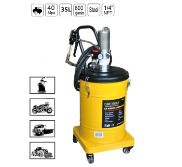 LUBRIFICATEUR À GRAISSE À AIR 35 L