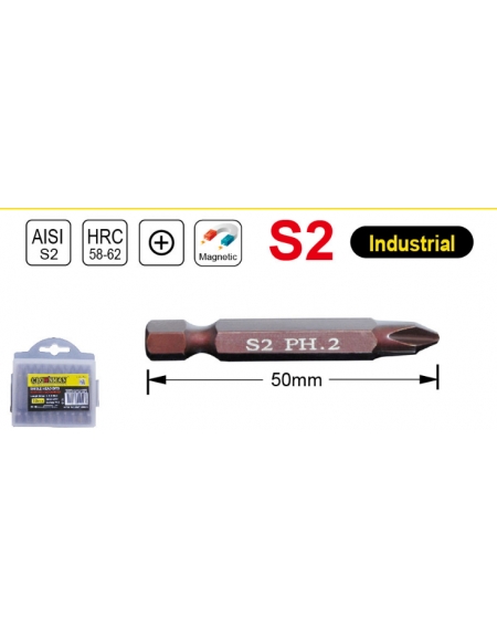 EMBOUT DE VISSAGE PH2*50 S2