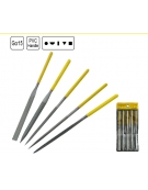 JEUX DE 5 LIMES À AIGUILLES DIAMANTÉES 5*180 MM