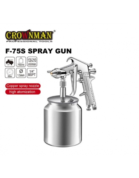 PISTOLET DE PEINTURE 750 ML