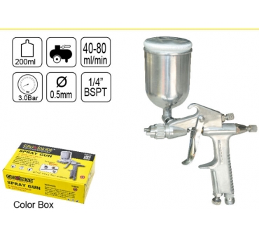 PISTOLET DE PEINTURE GODET REVERSE 200 ML