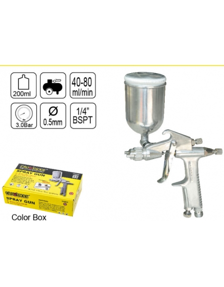PISTOLET DE PEINTURE GODET REVERSE 200 ML
