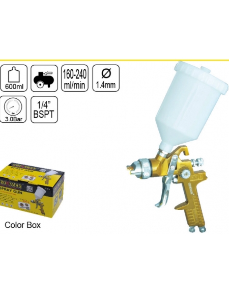 PISTOLET DE PULVÉRISATION HVLP 600 ML