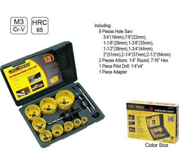 BOITE DE 13 SCIE TREPAN