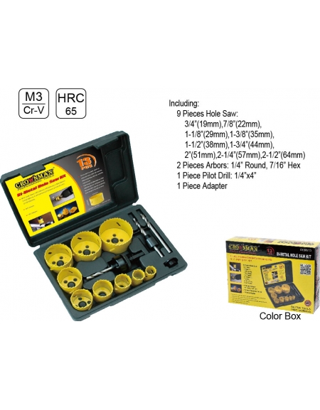 BOITE DE 13 SCIE TREPAN